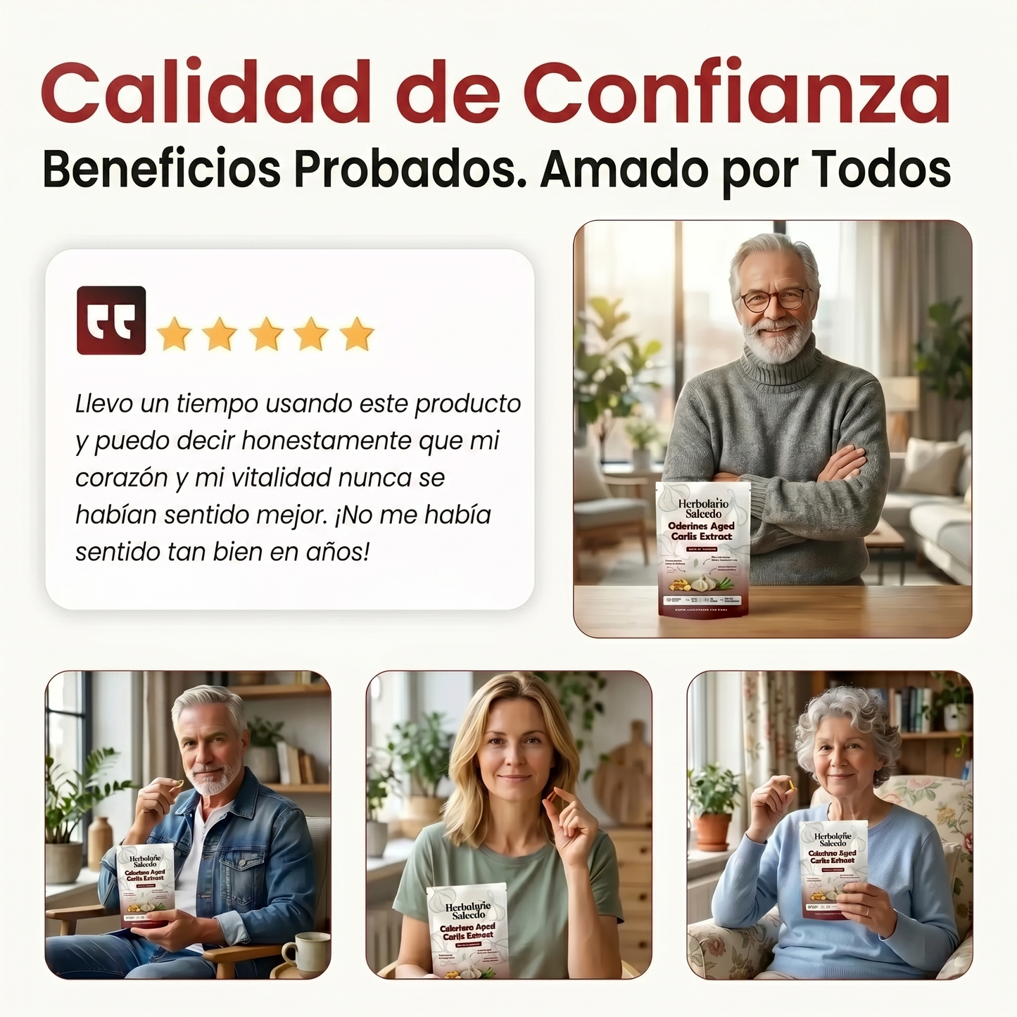 Extracto de Ajo Envejecido - Cápsulas Blandas Inodoras de 7500mg
